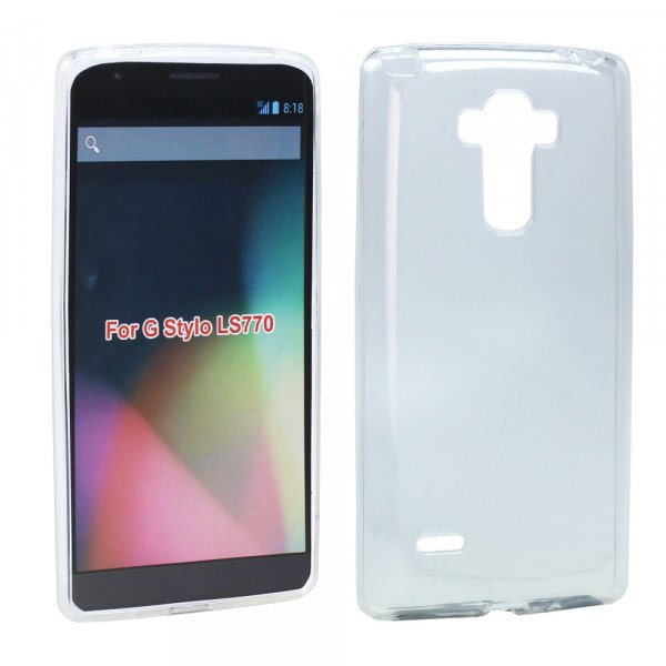 Wholesale LG G Stylo G4 Stylus LS770 TPU Gel Soft Case (Clear)